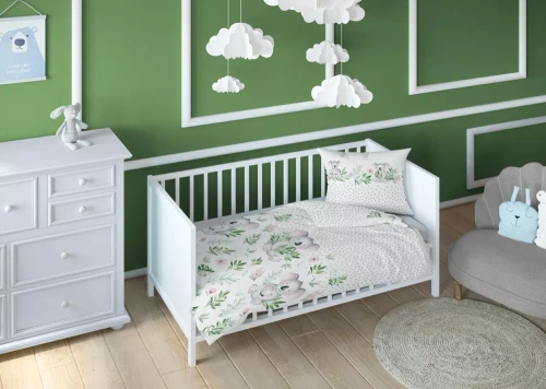 Дитяча бавовняна постільна білизна Країна снів 3269 A Kraina Snów koala Karo