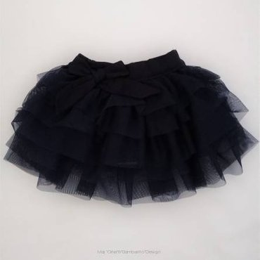 Фатинова спідниця для дівчинки Inez Bambarillo, - чорний