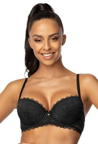 M-3344/22 Cora Biustonosz Full Cup  Usztywniany Mat turkusowy