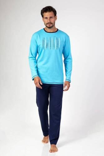 Піжама чоловіча 472 Regina, - бірюзовий