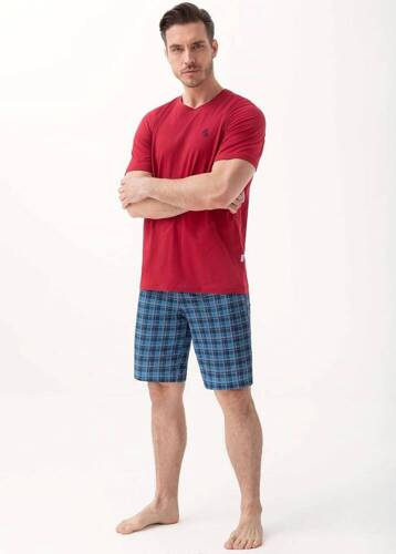 Піжама чоловіча 803 Luna, - бордовий