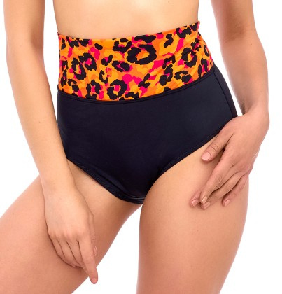 Купальні трусики з високою посадкою Sofia Big – великі розміри | Lupoline