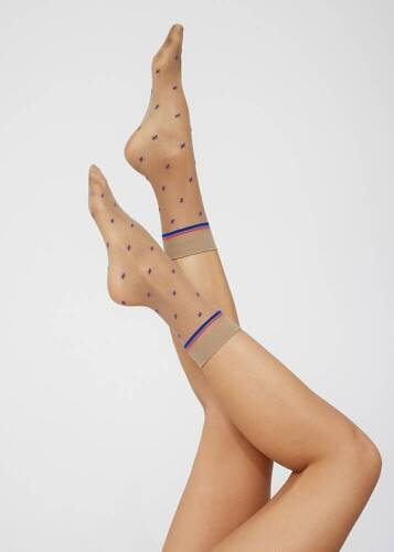 Шкарпетеки жіночі  20 den Match 12411 Knittex  naturel