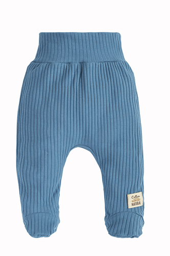 Повзунки дитячі в рубчик "Natural Harmony" Makoma, - джинс