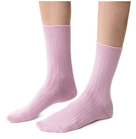 Жіночі шкарпетки Steven 130 – Merino, в рубчик, теплі