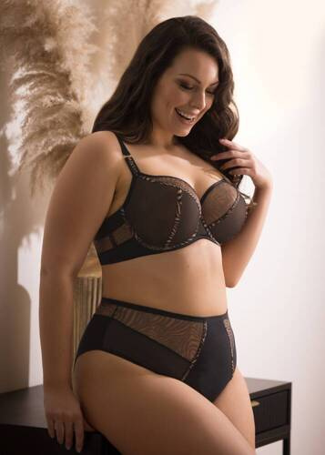 Бюстгальтер м'який K 879 Gisel Gorsenia, - чорний