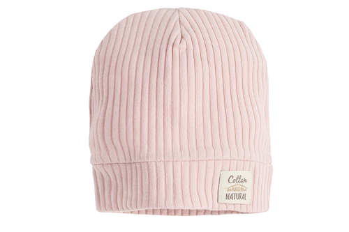 Шапочка для немовлят 4234H "Natural Harmony" Makoma, - пудрово-рожевий