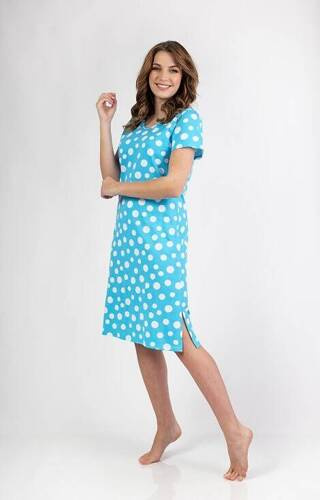 Нічна сорочка жіноча 157 Regina, - бірюзовий