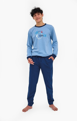 Піжама молодіжна 998/57 Cornette F&Y – бавовна, довгий рукав, для підлітків