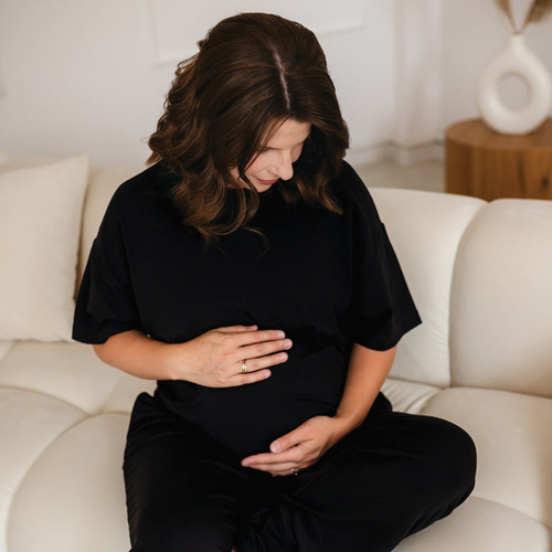 Жіноча футболка oversize Eevi for Women – бавовна та модал | Мінімалістичний стиль, польське виробництво