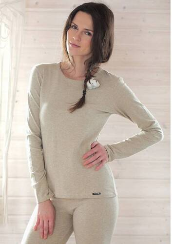 Кофта жіноча бавовняна LVD 729 Hot Touch Key - бежевий