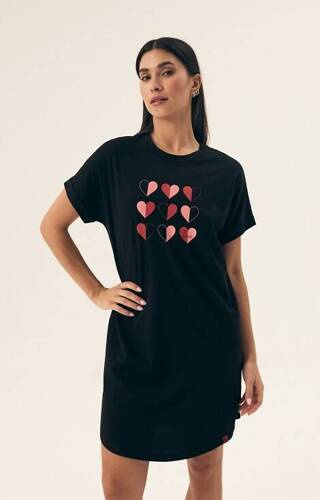 Нічна сорочка 42652 Necesito Henderson, - чорний