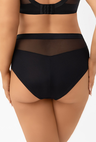 Gorsenia F005 Marisa – високі повні трусики з мікрофібри