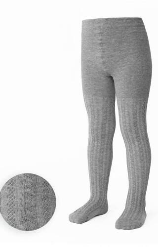 Колготки для дівчинки  art.071 Warkocz Steven, -  сірий