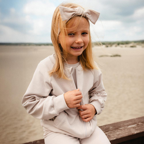 Дитяча кофта-бомбер Eevi Simply Comfy  – бавовняна, легка, без капюшона