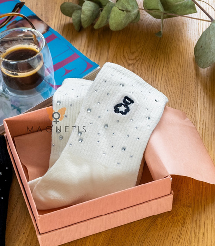 Жіночі  шкарпетки Magnetis YN5036 білий