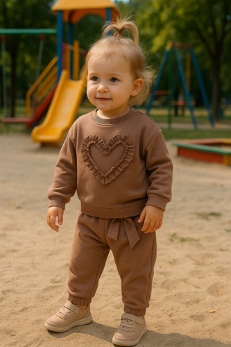 Дитяча блуза Mia Bambarillo коричневий