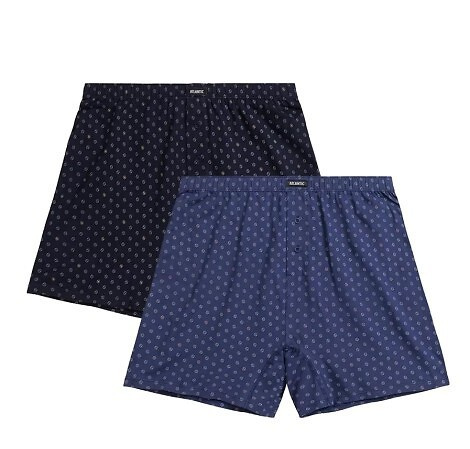 Набір трусів-боксерок чоловічих 2шт. 2MBX-069 Atlantiс, - темно-синій/синій