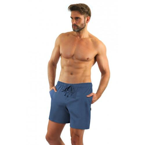 Чоловічі піжамні шорти Milo 2, Sesto Senso, jeans