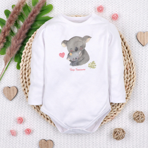 Боді Nini Koala 100% органічна бавовна, вироблено в Польщі