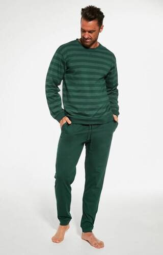 Чоловічий піжамний комплект 117/259 Loose 12, - зелений