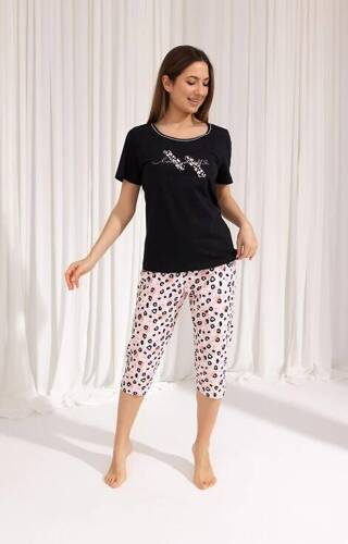 Піжама жіноча 689 Regina, - чорний