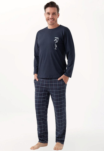 Піжама чоловіча 810 Luna, темно-синій