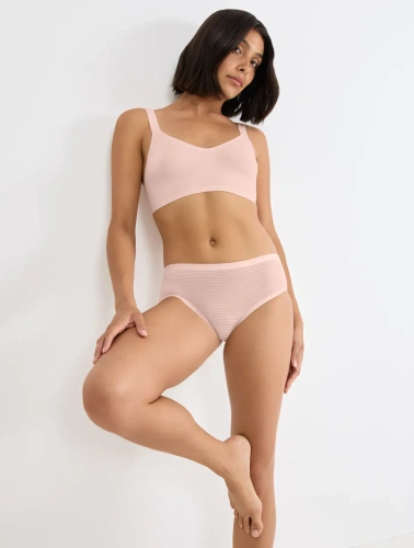 Трусики hipster sloggi ZERO Feel Air безшовні, легкі cherry pink