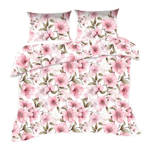 Комплект бавовняної постільної білизни Classic E24 1893N Karo