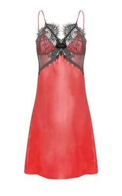 Beatrice Halka satynowa koszulka damska DKaren - Puder