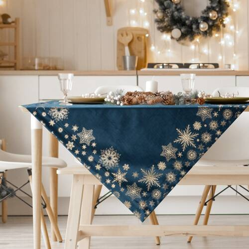 Скатертина Joy 2 Eurofirany, - темно-синій