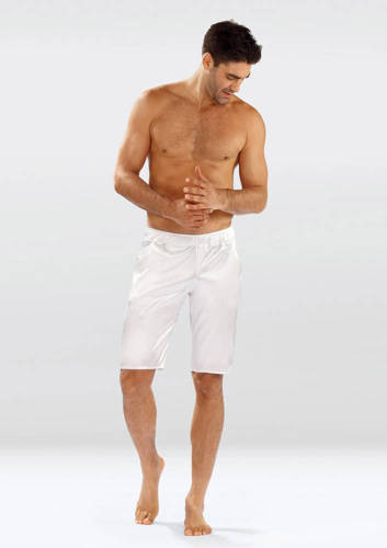 Шорти сатинові чоловічі Zeus Dkaren, - екрю