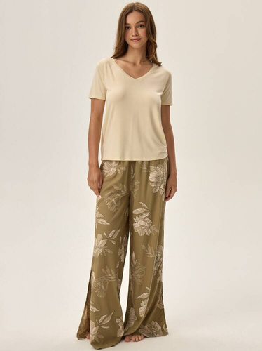 Піжама жіноча  41873 Fleur Henderson, -оливковий