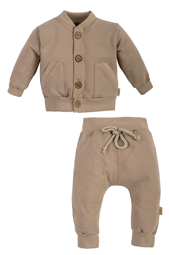Костюмчик для немовлят "Joy Latte" Makoma,-коричневий