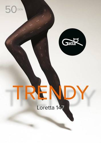 Жіночі колготки Loretta Rajstopy 50 den  wz 147 Gatta, - nero