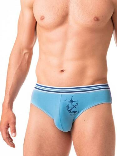 Набір чоловічих трусів сліпів 2 шт. MPP 779 Key, - блакитний