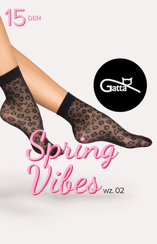 Шкарпетки жіночі Spring Vibes wz.02 15 ден Gatta -nero