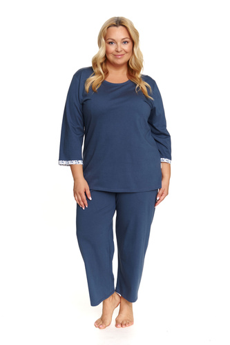 Піжама жіноча Plus Size 7156 Doctor Nap, -  deep blue