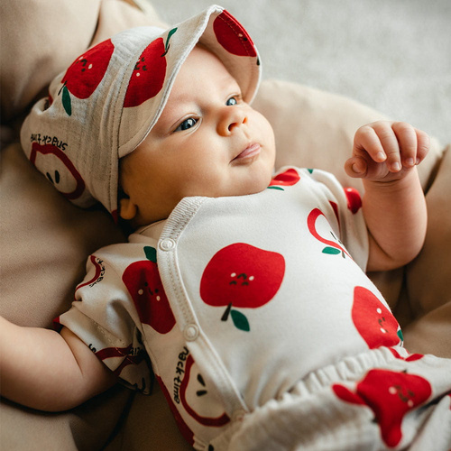 Боді для немовляти Eevi Snack Time короткий рукав бавовна зручне