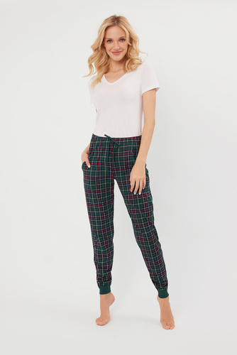 Жіночі піжамні штани Foggia Italian Fashion, - принт