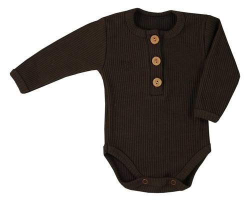 Боді дитяче для хлопчика  Guziczek Koala, - темно-коричневий