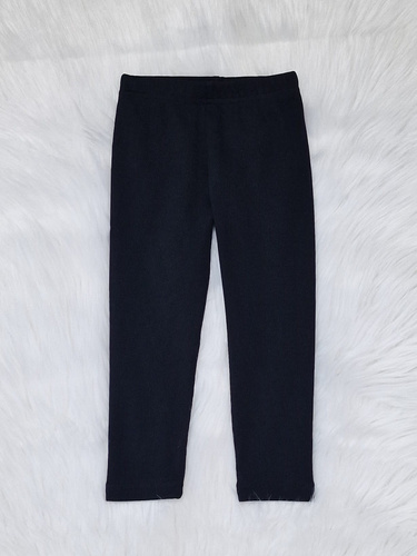Bambarillo Rozalia – дитячі легінси з рубчастого трикотажу - чорний