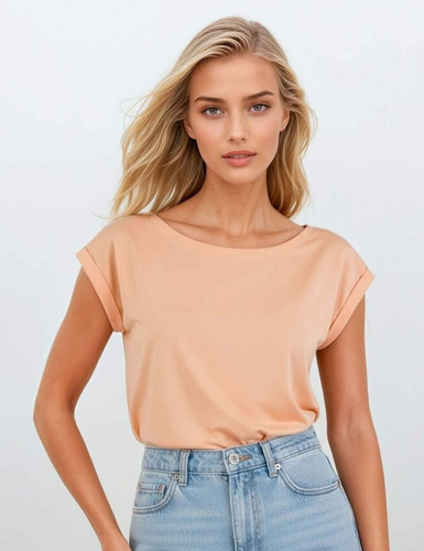 Жіноча футболка Norilla Eldar 95% бавовна вільний крій човник