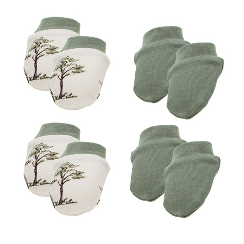 218083 Yogi Bear Рукавички бавовняні Nicol – 4 пари, немовлячі