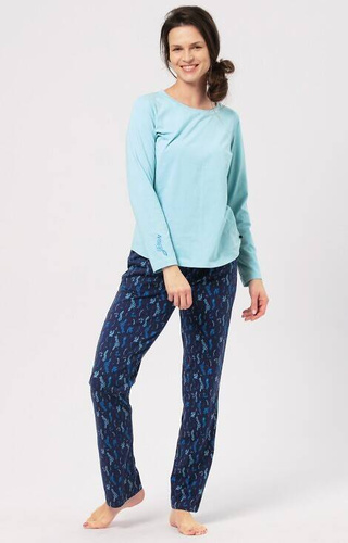 Піжама жіноча LNS 535 Key, - синій