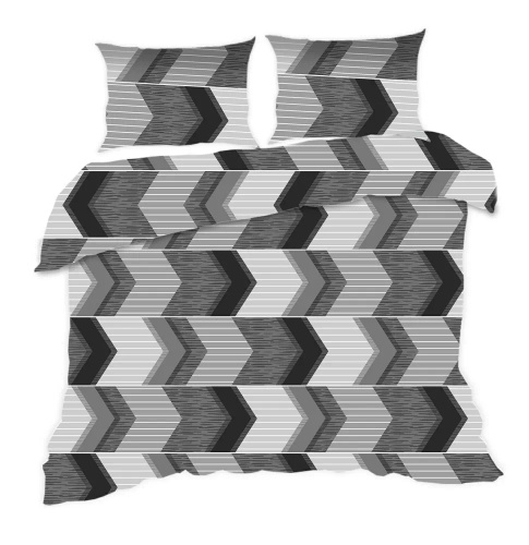 Комплект бавовняної постільної білизни Classic E24 1838N Karo