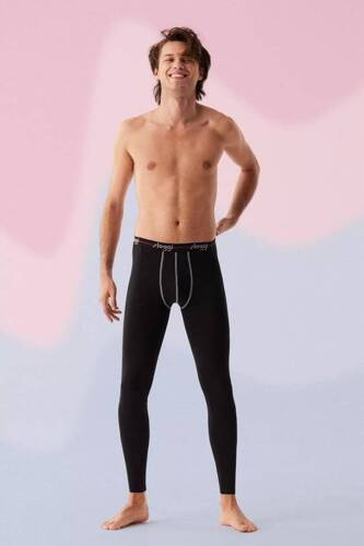 Термоактивні підштаники чоловічі Men Start Long Long box Sloggi - black