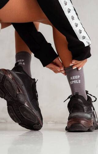 Шкарпетки жіночі 0200 Keep Smile Milena, - сірий