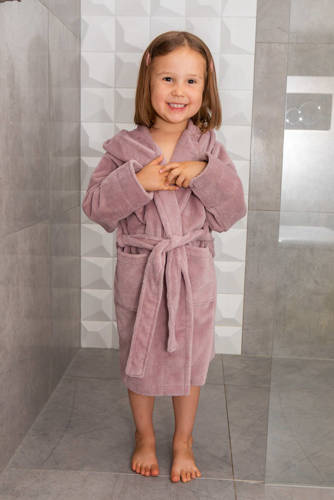 Bamboo Халат дитячий бамбуковий ByShelly - димчасто-рожевий