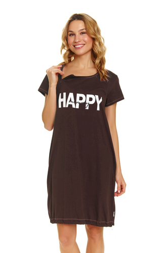 Hічна сорочка для годування 9504 Doctor Nap - коричневий